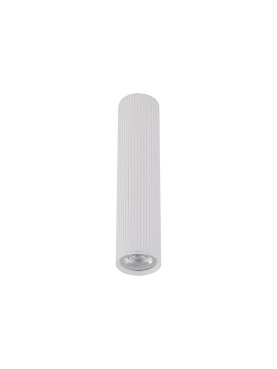 TK Lighting Single Spot with Socket GU10 in White Color