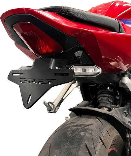 Αναδιπλούμενη Βάση Πινακίδας Honda Cb650r / Cbr650r 2024-2025 (με Κουμπί)