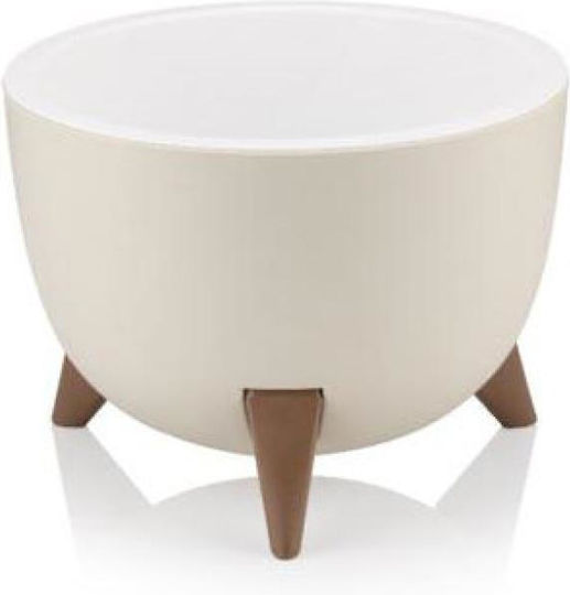 Viosarp Plastic Flower Pot Plastic 25x25x18cm