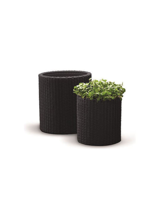 Keter Pot Plastic Brown