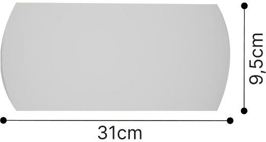 Inlight Lamp Wall White 31x15x9.5cm Inlight Lamp Wall White 31x15x9.5cm