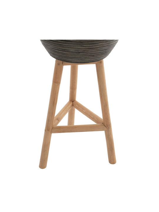 HomeMarkt Γλάστρα Bamboo Φυσικό/Πράσινο HomeMarkt Γλάστρα Bamboo Φυσικό/Πράσινο