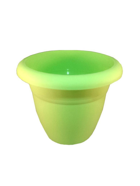 Micplast No 81 Flower Pot 27x22cm Light Green 81-LIME