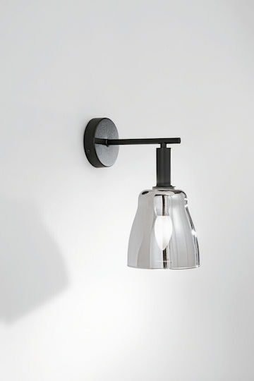Fan Europe I-Weizen-AP Lamp Wall Black 29x18x14cm