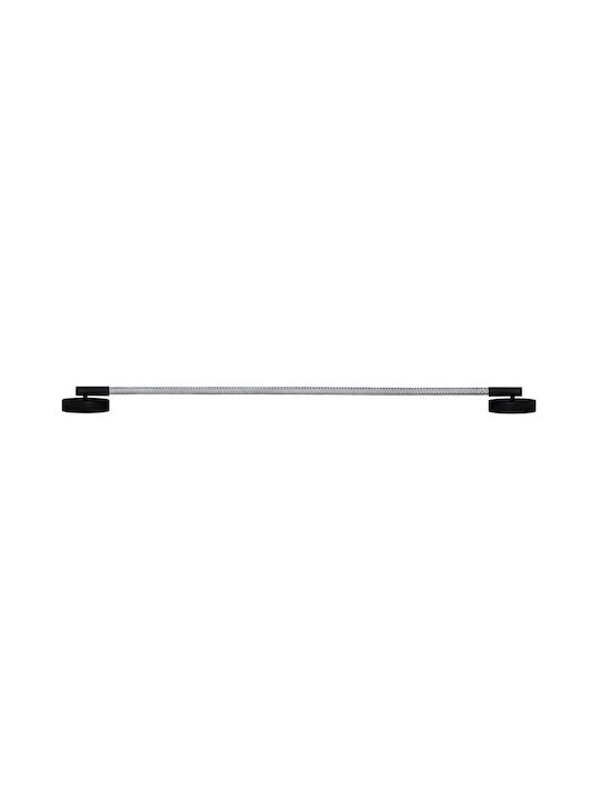 Leuchte Wand mit Integrierter LED und Neutralweißes Licht Schwarz 6.5cm