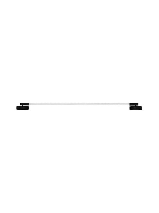 Leuchte Wand mit Integrierter LED und Neutralweißes Licht Schwarz 6.5cm