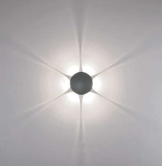 Viokef Πλαφονιέρα LED 7W 3000K 12x5.5εκ.