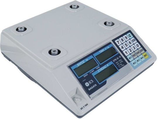Nagata Elektronisch mit einer Wiegekapazität von 30kg und einer Unterteilung von 10gr