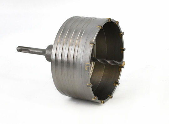 AWTools Ποτηροτρύπανo Καρβιδίου με Διάμετρο από 100mm έως 150mm για Μπετό 2000gr
