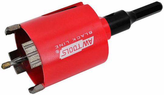 AWTools Diamond Hole Saw for Firebrick 655gr