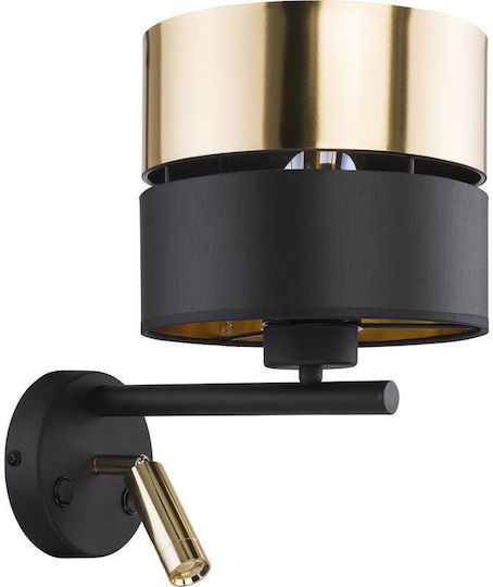 TK Lighting Hilton Lumină De perete Negru 28x28cm