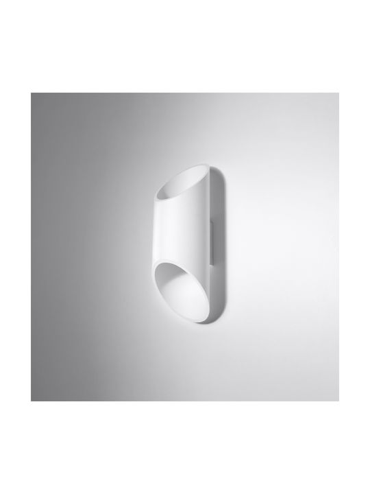 Sollux Penne Single Spot with Socket G9 in White Color