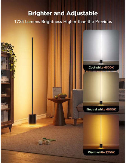 Govee LED Стояща Лампа В152.1xШ14см 1725lm Черна