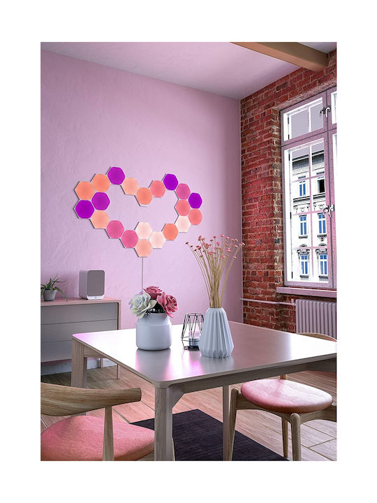 Nanoleaf Dekorative Lampe Sechseck Weiß 15Stück