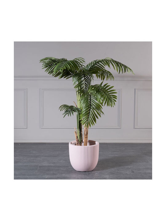 Supergreens Pot Ceramic Pink 34x34cm.