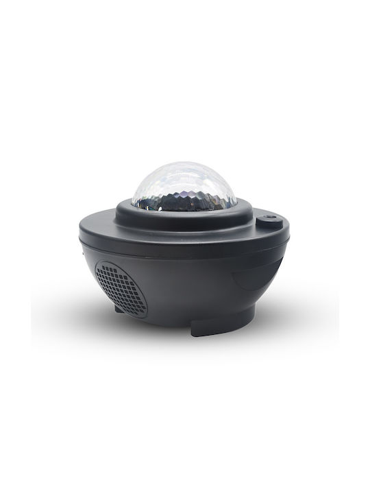 Galaxy Projector Dekorative Lampe Party Licht LED Batterie Schwarz