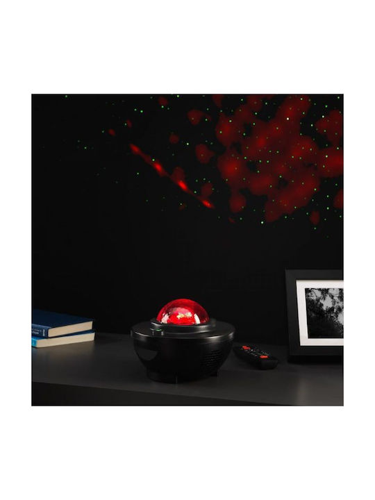 The Source Smart Projector Διακοσμητικό Φωτιστικό Galaxy Projector LED Party Light 16.5x16.5x14εκ.