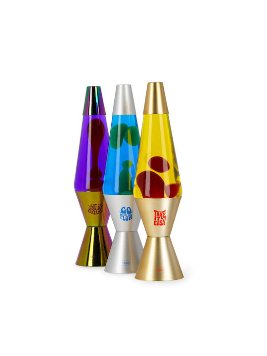 Legami Milano Διακοσμητικό Φωτιστικό E14 Lava Lamp 36.3x36.3x36.3εκ.
