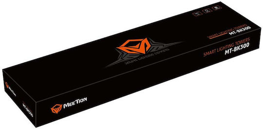 Meetion Dekorative Lampe Bar Schwarz