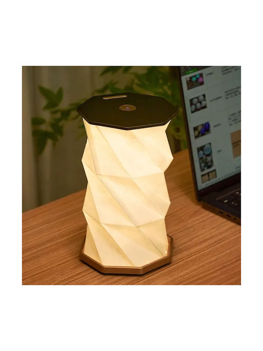 Gingko Lustră Decorativă Hexagon Negru