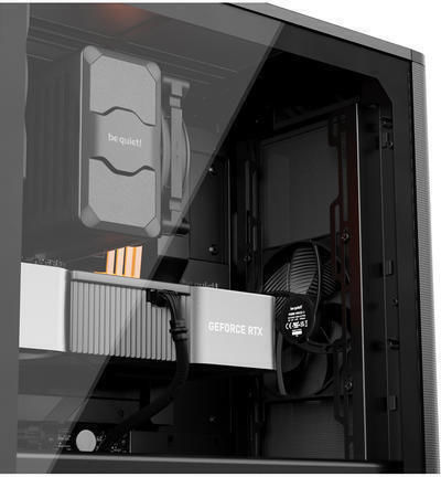 Be Quiet Pure Base 501 Gaming Midi Tower Computer Case with Side Window Airflow Window Black