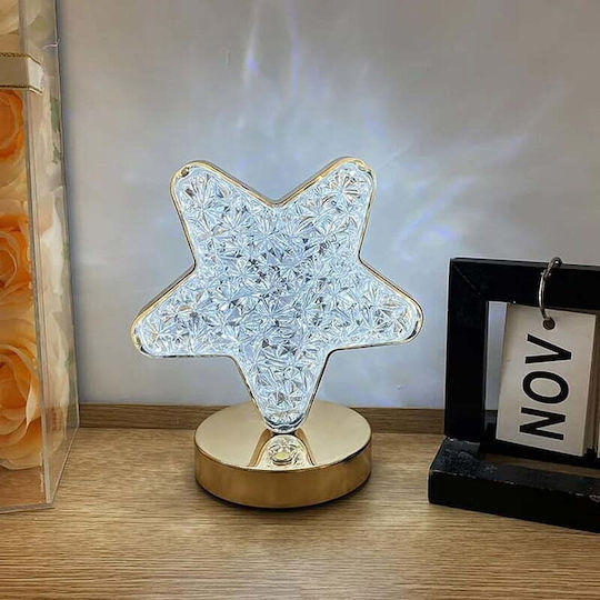 Stern Usb Dekorative Lampe Gelb