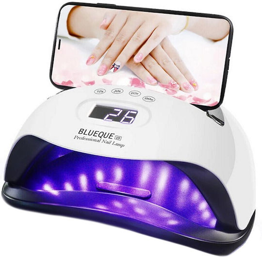 BQV9 Nail Polish Curing Lamp UV / LED 168W White