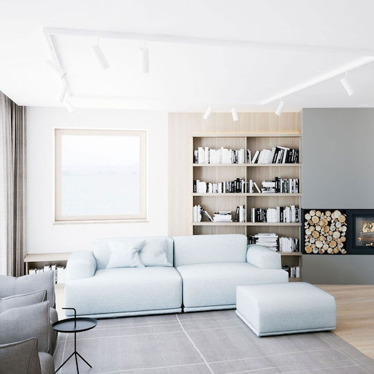 V-TAC Einzel LED Natürliches Weiß Spot in Weiß Farbe