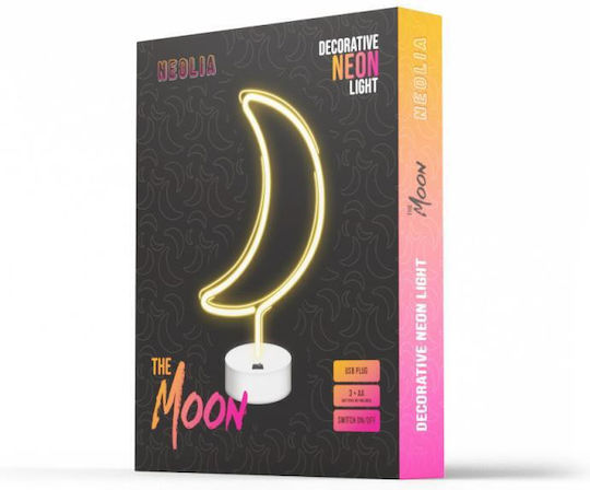 Neon Dekorative Tischlampen LED Mondlicht