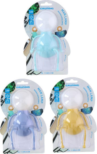 Grundig Decorative Table Lamps Set of 3 Colorful LED Figures