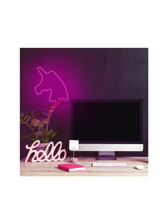 Forever Collectibles Lustră Decorativă Unicorn Roz