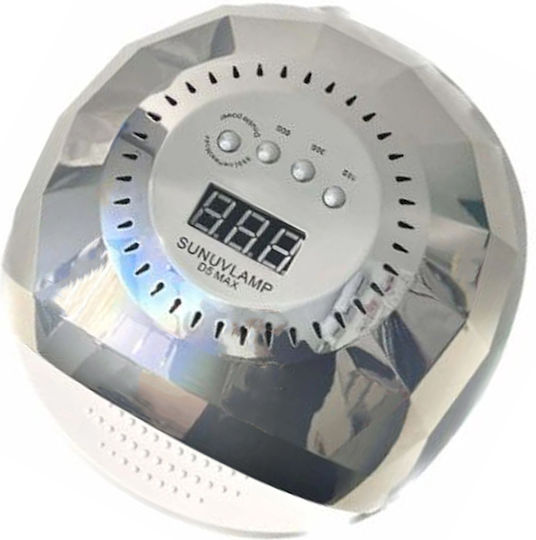SUN ONE UV D5 MAX Φουρνάκι Νυχιών UV 120W Ασημί