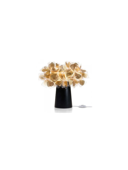 Slamp Clizia Mama Non Mama Decorative Lamp Flower with Socket for Bulb E14 Gold