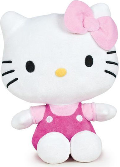 Play By Play Jucărie de pluș Hello Kitty Cămașă cu fundă pentru 3+ Ani 25 cm