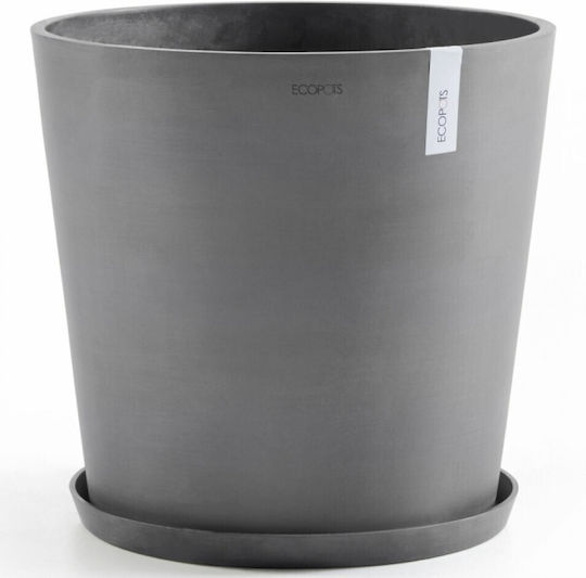 Ecopots Amsterdam Ghiveci Plastic 60x60x49cm.