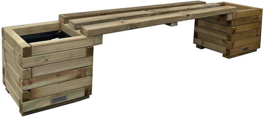 Showood Dekorativer Topf Hölzernes 2Stück 10-09998