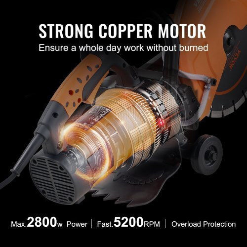 Vevor 305mm Concrete Cutter 2800w Ddhntj1800w12hek8v2