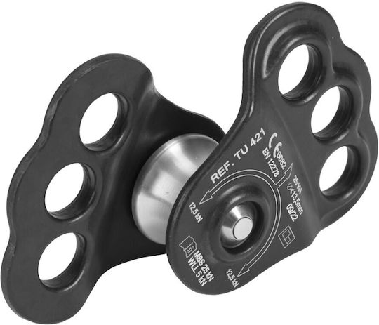 Protekt Climbing Pulley Black TU421