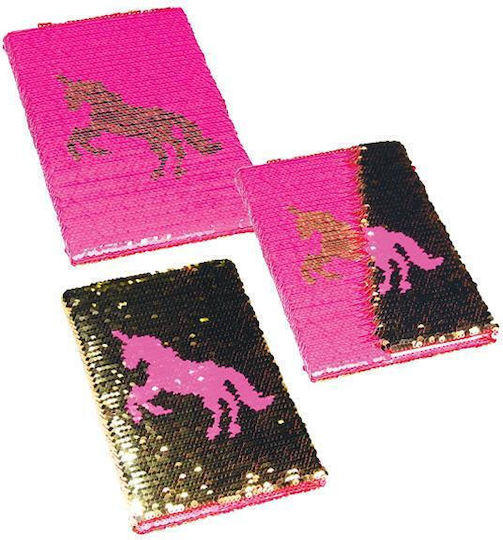Next Caiet Cu dungi A5 80 de Foi Unicorn Fuchsia 1buc