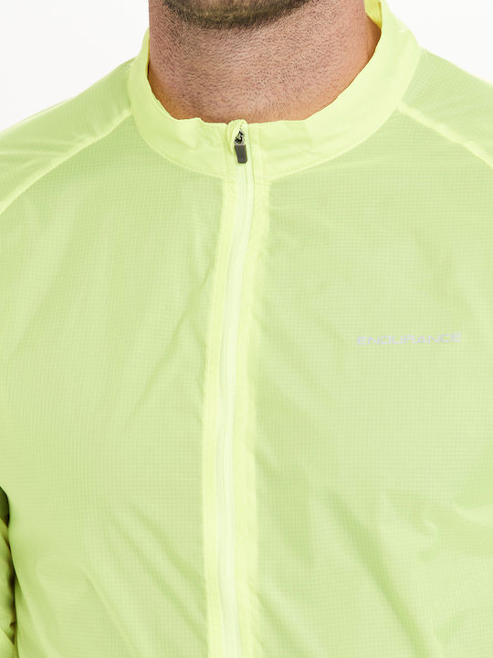 Χειμωνιάτικο Μπουφάν Αντιανεμικό Safety Yellow