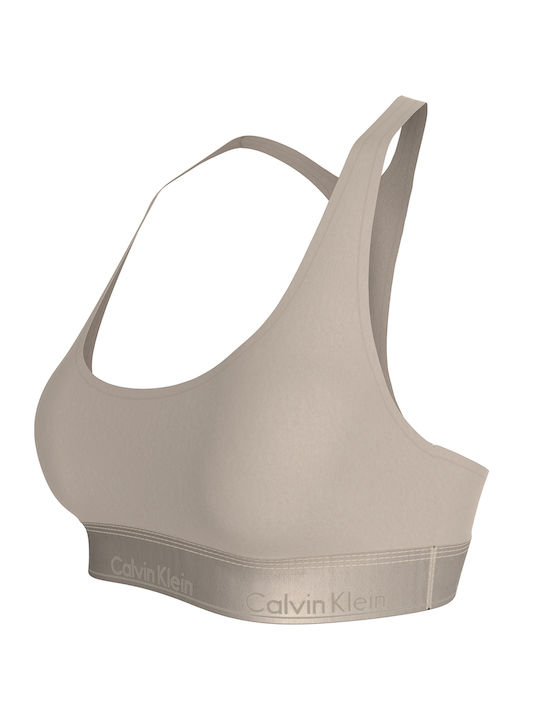 Calvin Klein Bralette Σουτιέν Μπεζ