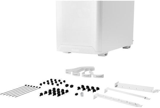 Be Quiet Pure Base 501 Midi Tower Computer Case Airflow White