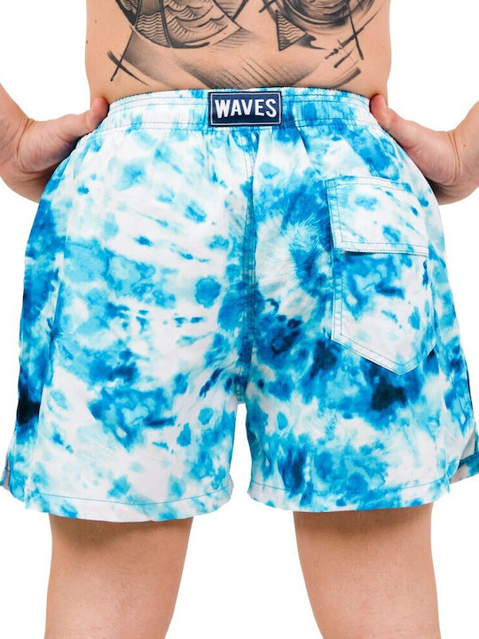 Waves Men's Swimwear Shorts Blue