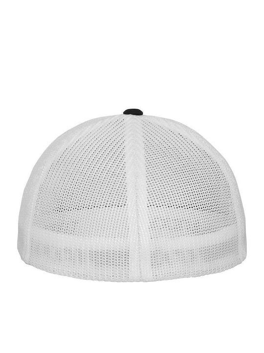 2-tone Men's Trucker Cap Black