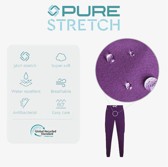 Velilla Unisex Pantaloni medicali Violet