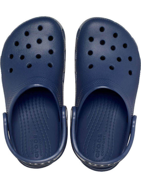 Classic Clog Children's Anatomical Beach Shoes Navy Blue