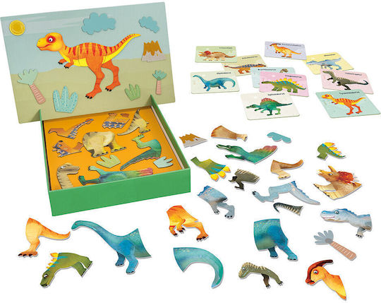 AS Magnetic Construction Toy Magnet Box Dinosaurs for 3+ years