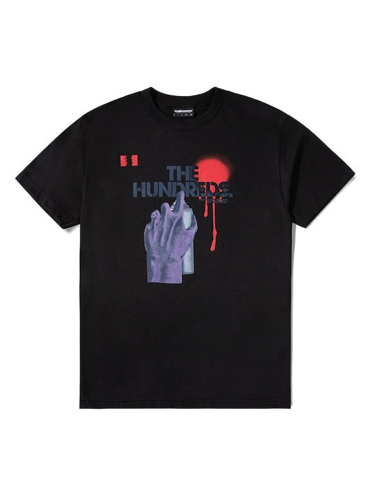 THE HUNDREDS SUNSET T-SHIRT BLACK black T20P101036 BLACK