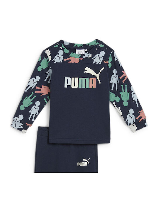 Kinder Sweatpants Set - Jogginganzug Marineblau 2Stück Jr X