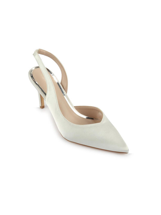 Fshoes Stiletto White High Heels